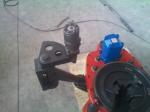 BQ NQ HQ Drill Rig Parts Hydraulic Foot Clamp / Hydraulic Screw Machine