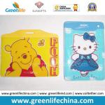 China Factory Supply Cheap Soft PVC Clear Without Logo ID Name Card Holder