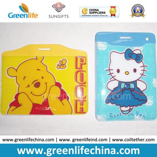 Buy cheap Fashionable Plastic Cartoon Customized Soft Vinyle Card Pockets from wholesalers
