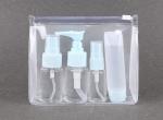 Matte Clear Cosmetic Bags Clothes Storage Zip Lock Reclosable Frost Packing