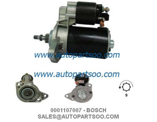 Buy cheap 0001106002 0001107007 - BOSCH Starter Motor 12V 1.1KW 9T MOTORES DE ARRANQUE from wholesalers