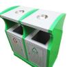Buy cheap 70L Two Compartment Trash Can from wholesalers