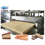 Industrial Wafer Machine 304 Stainless Steel Chocolate wafer biscuit production