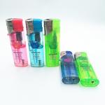 Refillable Electric Windproof Butane Gas Lighter DY-F002 Disposable