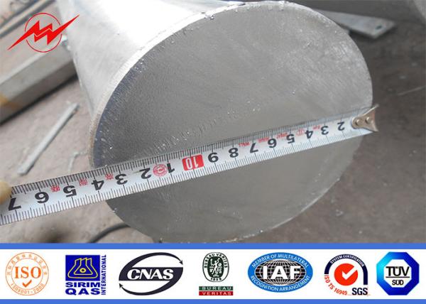 Buy cheap 15meter 6000kg Steel Tubular Electric Pole Ip65 from wholesalers