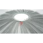 Steel Wire Filament Wafer Brushes For Dedusting Long Operating Life