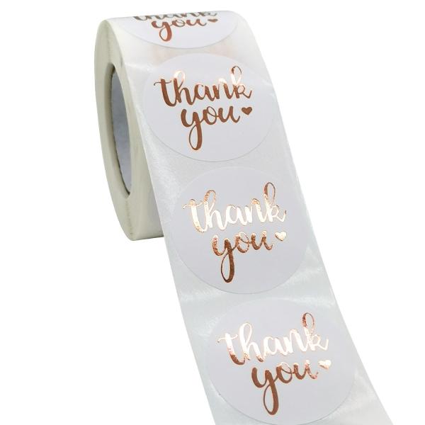 Buy cheap Bronzing Copper Sticker Paper Custom Paper Roll Labels Uncoated from wholesalers