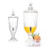 Buy cheap Luxury lead-free crystal glass 5L glass juice beverage dispenser with tap from wholesalers