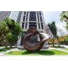 Buy cheap Abstract Metal Copper Sculpture Outdoor For Modern Public Decoration from wholesalers