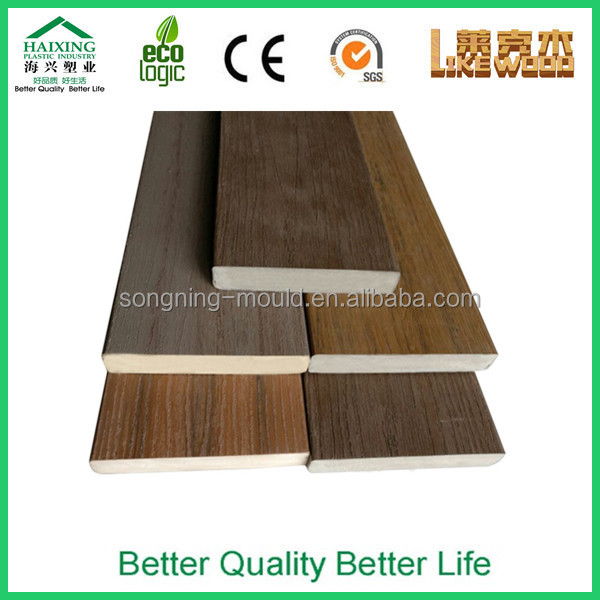 2023 Design PVC Decking Waterproof Artificial Wood Plastic Outdoor Decking Boardwalk