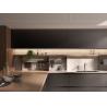 Buy cheap T Shaped Classic Wood Kitchen Cabinets Tailored Kitchen Set With Dining Bar from wholesalers