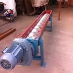 Transport Sediment Carbon Steel Painting Shaft Screw Auger Conveyor for