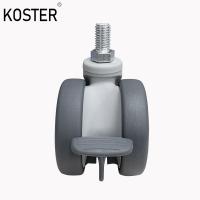Buy cheap 4 Inch TPR Swivel Caster Wheel ISO 9001 With 350kg Maximum Load product