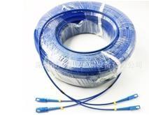 Buy cheap Indoor Fiber Optical Patch Cord , Armored Fiber Optic Cable LC/UPC To LC/UPC Duplex from wholesalers