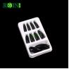 Buy cheap Cosmetic 5 Pairs Fake Nail Packaging Customizable With Transparent Lid from wholesalers