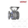 Buy cheap Dn15 2 Piece Ball Valve Forged Steel A105 1/2 Inch 150lb RF Flanged With ISO Flange API608 Floating Type Ball Valve from wholesalers