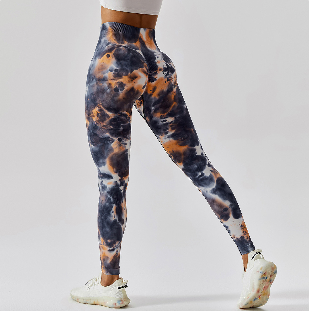 Lightweight Custom Yoga Leggings With Four-Way Stretch