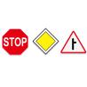 Buy cheap Custom Compulsory Reflective Traffic Signs Octagon Triangle from wholesalers