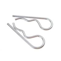 Buy cheap Zinc Carbon Steel DIN 11024 Fastener Pins R Spring Cotter Pin for Security Snap product
