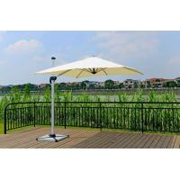 Buy cheap 2.5M Deluxe Rome Aluminum Patio Umbrella Outdoor Offset Umbrella Granite Stand product