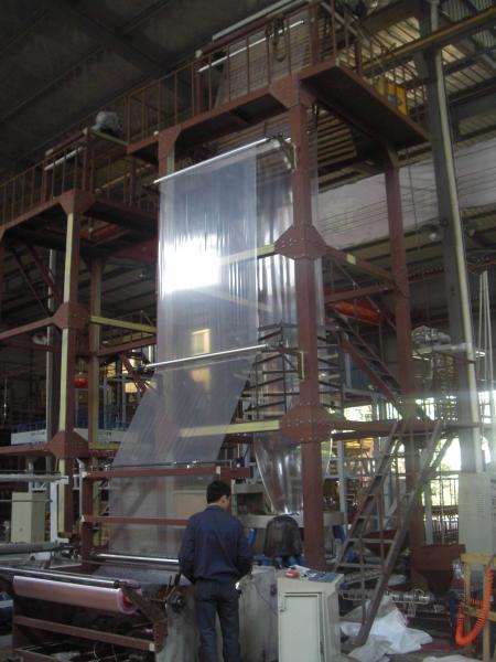 Buy cheap 150Kw PE Film Blowing Machine , Extrusion Blow Moulding Equipment from wholesalers