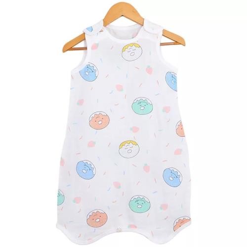 Wearable Blanket Organic Cotton Swaddle , Transition Toddler Sleeping Bag
