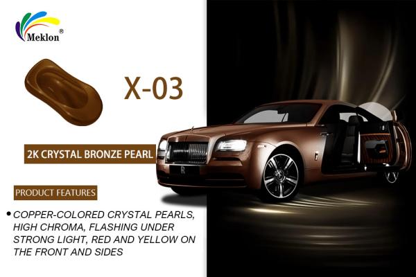 Buy cheap HS 1K Crystal Bronze Auto Paint: High Application & Raw Materials for Car Body from wholesalers