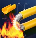 Buy cheap DN15 Stainless Steel Gas Hose , Fireproof corrugated flexible metal hose OD 18 from wholesalers