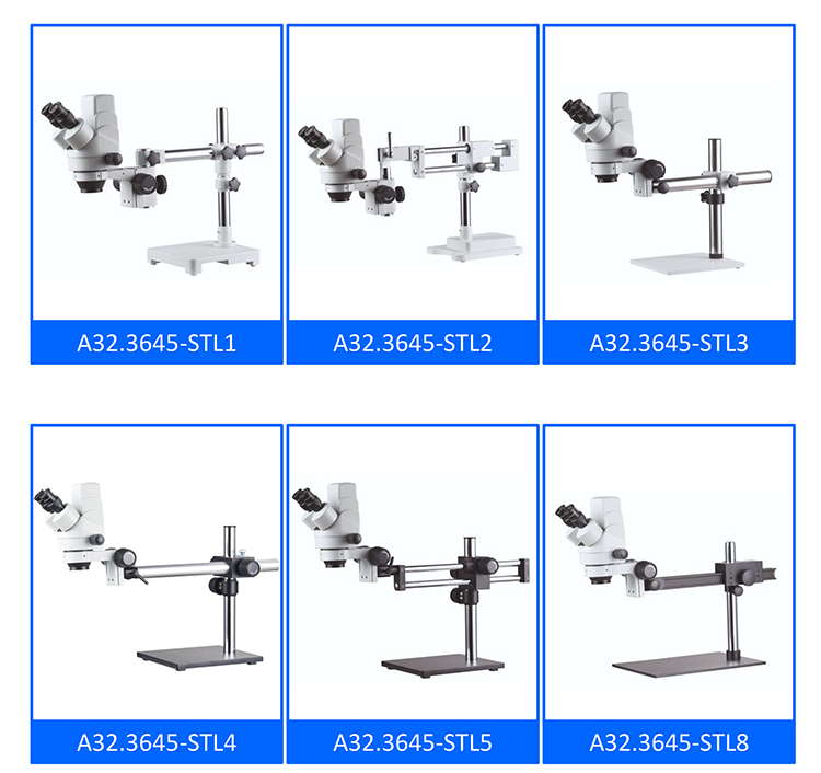 Binocular Digital Stereo Microscope With Auxiliary Objectives Reach 3.5x - 180x