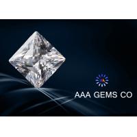 Buy cheap 8.5 MM Diamond Moissanite Princess Square In Supper White Color product