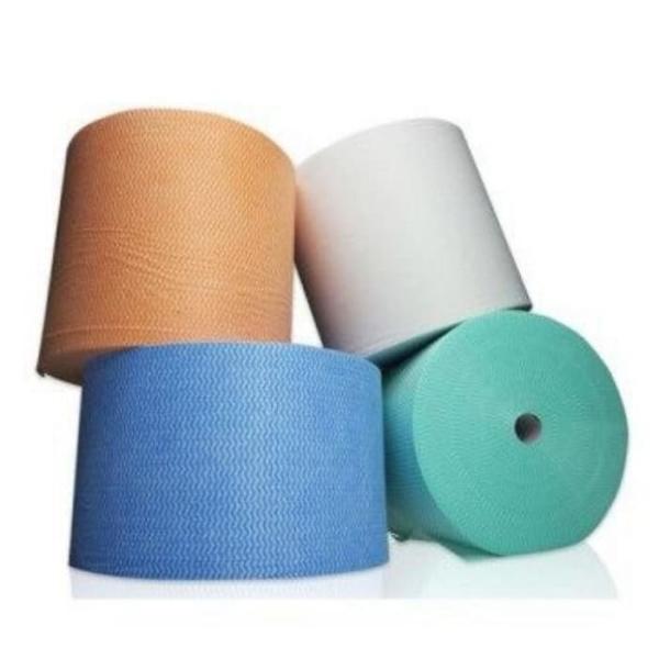 Buy cheap Polyester Material Viscose Cleaning Cloth GRS Cotton Cloth Roll from wholesalers