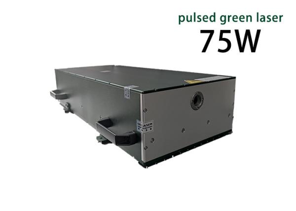 Buy cheap Single Mode Pulsed Nanosecond Green Fiber Laser 75W 100uj Single Pulse Energy from wholesalers