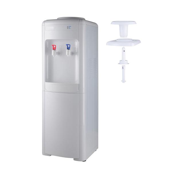 Buy cheap Standing hot and cold water dispenser with storage cabinet or refrigerator from wholesalers