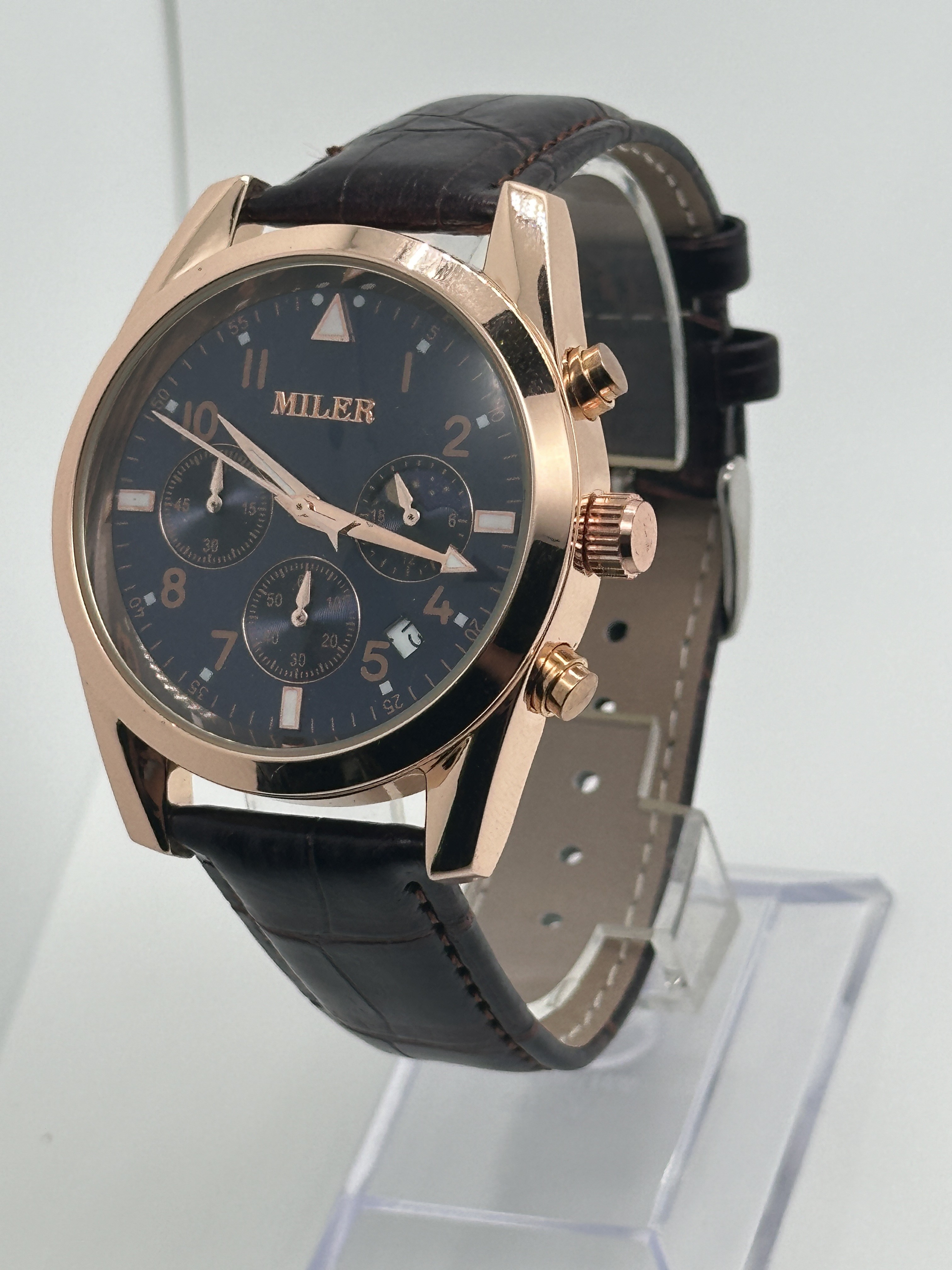 Convenient Brass Dail Quartz Light Watch Waterproof Stylish Women Watch
