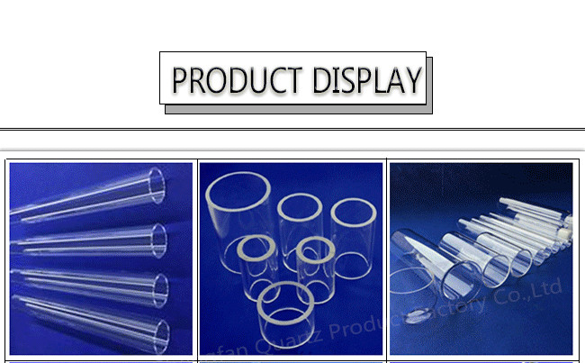 OEM ODM Quartz Test Tube , Clear Test Tubes Customizable UV Quartz Tube