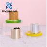 Buy cheap Best Price Brushed Chrome Rose Gold Aluminum Disc Top Cap Cosmetic Bottle Cap On Sale from wholesalers