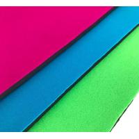 Buy cheap Rubber Coated Polychloroprene Recycled Neoprene Fabric 3mm Thickness product