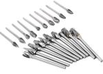 Extra Long Reach Carbide Burr Set , Die Grinder Carbide Burr Heat Resistance