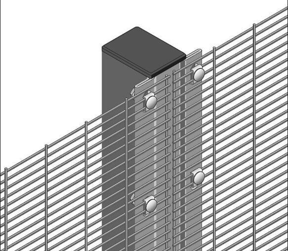 Buy cheap Powder Coated Welded Mesh Fence Anti Climb Welded Wire Fence Panels from wholesalers