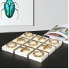 Buy cheap OEM Antique Design XO Square Decorative Chess Board from wholesalers