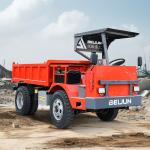 3 Tons Underground Mining Truck Four Wheel Tunnel Articulated Diesel