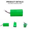 Buy cheap Custom Nickel Rechargeable Battery 2200mah 2.4v Nimh Battery Pack RoHS from wholesalers
