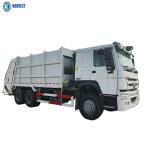 Capacity 20cbm SINOTRUK HOWO 6x4 336hp Rubbish Compactor Truck