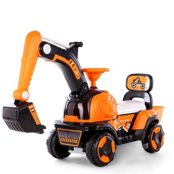 Buy cheap Children's Electric Excavator Ride On Car with Lights and Music Kids' Excavator Toys from wholesalers