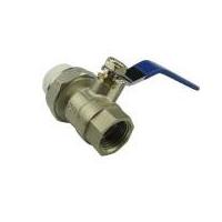 Buy cheap Plastic Meter Plumbing Valves Brass Ball Valve Normal Temperature Easy product