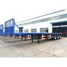 Buy cheap FUWA Axle 40 Feet Platform Shipping Container Trailer from wholesalers
