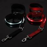 Waterproof LED Dog Leash Premium Nylon High Safety Extra Long 51 Inches