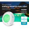 Buy cheap 18W Fiberglass Pool LED Lights Anti UV PC cover IP68 LED Underwater Light from wholesalers