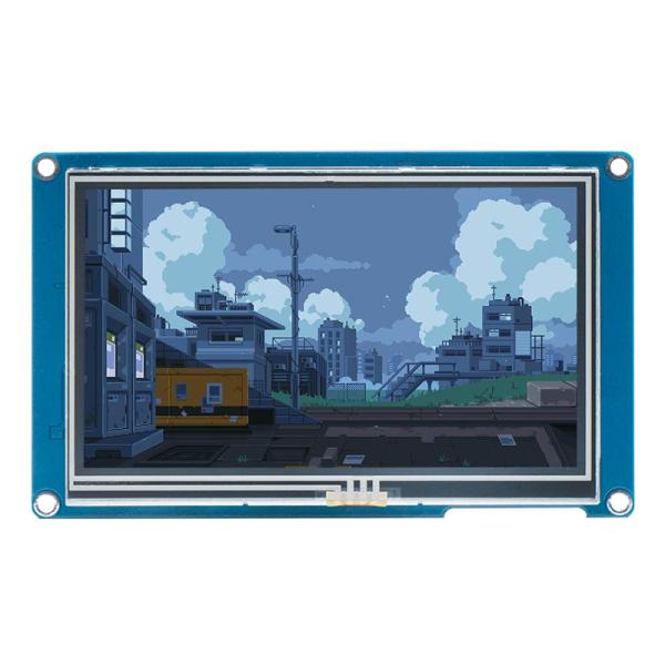 Resistive Touch HMI Display Module 480x270 4.3 Inch Tft Display Support Video