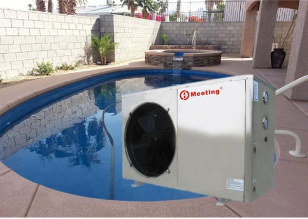Buy cheap Indoor hot spring pool heater 2.98kw 12kw swimming pool air source heat pump from wholesalers
